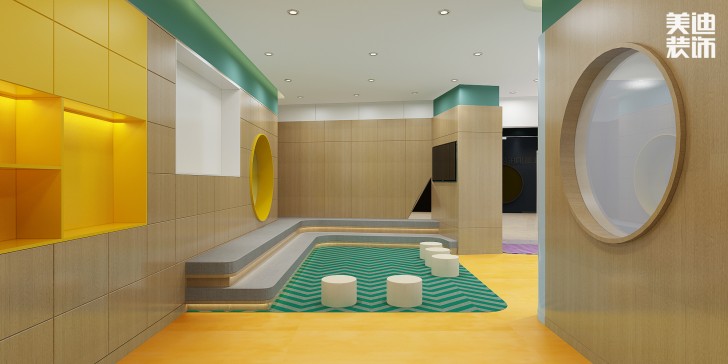 凯德壹中心450平米国际儿童俱乐部实拍案例