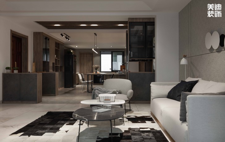 达美溪湖湾190平米现代风格实拍案例