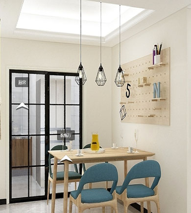 红星国际公馆90㎡北欧风格 ...