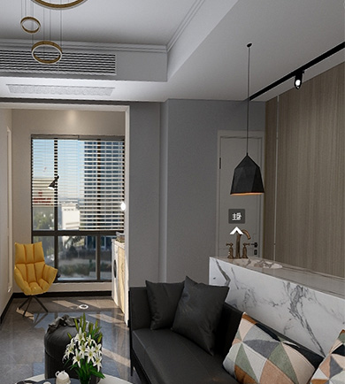 枫丹丽舍100㎡现代轻奢风 ...