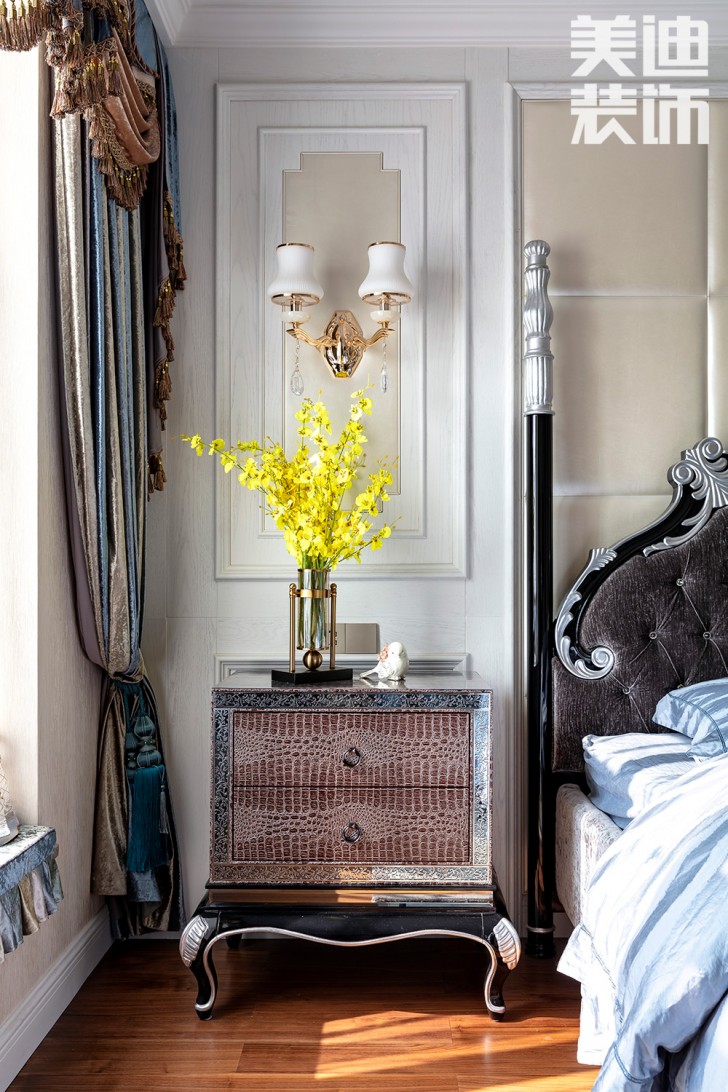 双湾国际215平米法式轻奢风装修案例实拍图-细节