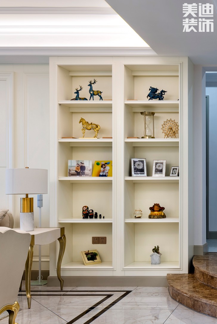 中隆国际御玺220平米美式轻奢风装修案例实拍图-细节