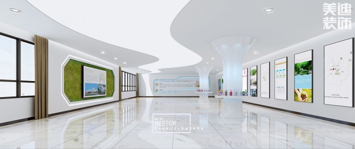 贵州御诺乳业公司8500平米办公楼装修效果图