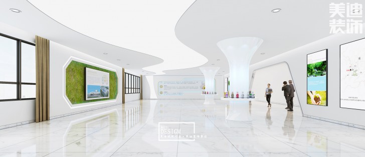 贵州御诺乳业公司8500平米办公楼装修效果图