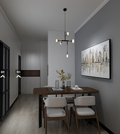 双水湾120㎡北欧风格全房 ...