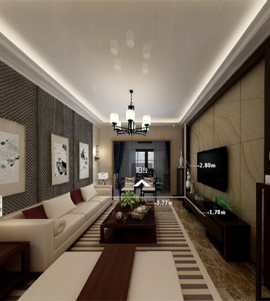 中一九骏80㎡新中式风格全 ...