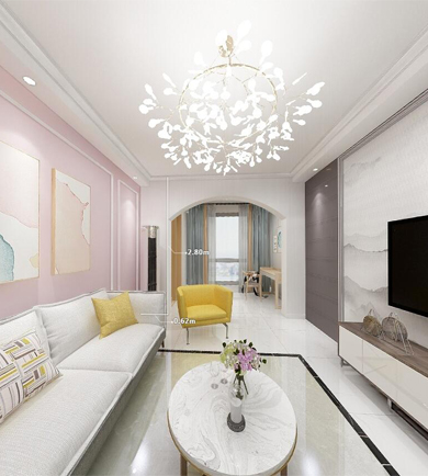 信和城120㎡新中式风格全 ...