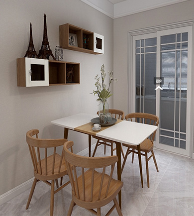 海洋半岛115㎡北欧风格全 ...