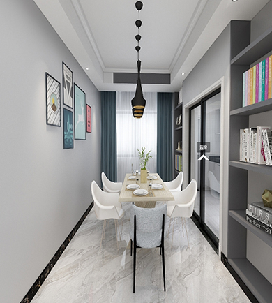 中央美郡130㎡简约风格全 ...