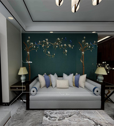 明升壹城168㎡新中式风格 ...