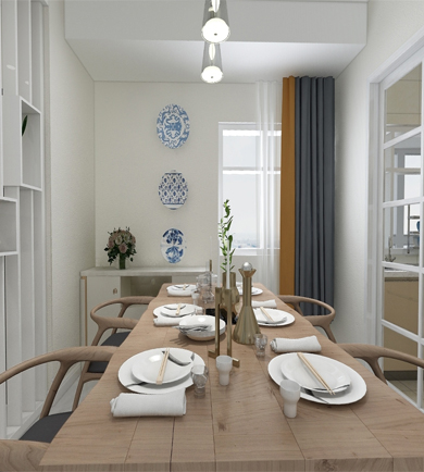 江山帝景150㎡现代风格全 ...