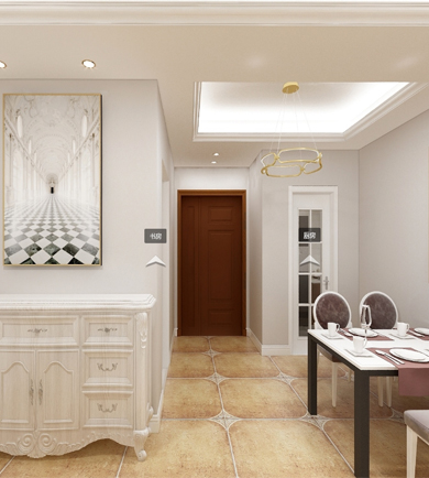 澳海澜庭123㎡现代风格全 ...