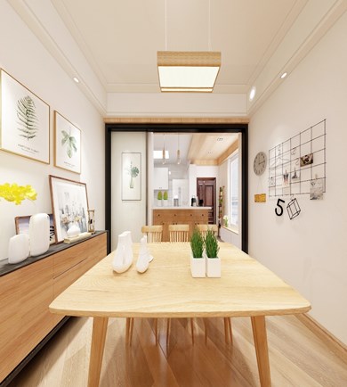 鸿运佳苑140㎡日式风全房 ...