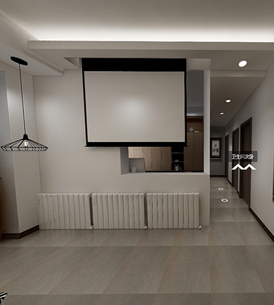 卓越浅水湾128㎡混搭风格 ...