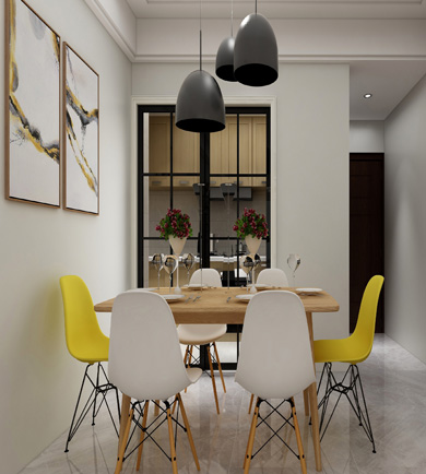 润和紫郡90㎡北欧风格案例 ...