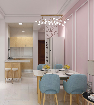 五矿哈佛小镇89㎡北欧风格 ...