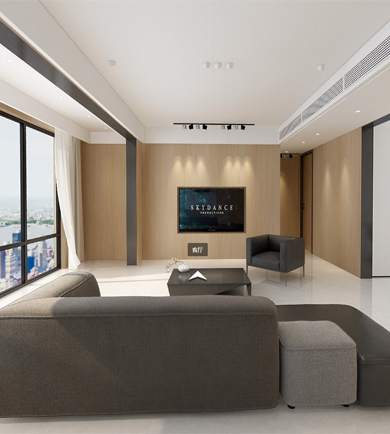 建发悦府125㎡现代风格全 ...