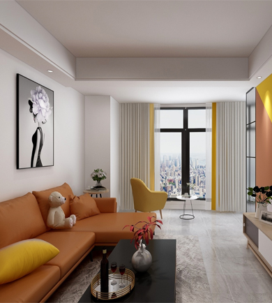 融公馆 109㎡现代风格全房 ...