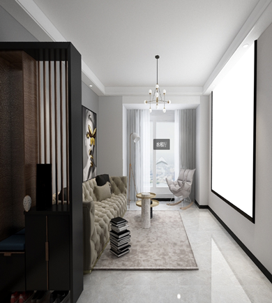 红星公馆89㎡现代风格全房 ...