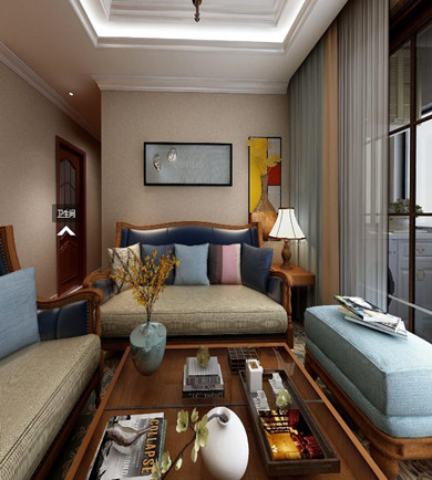 湘江世纪城100m²美式风格 ...