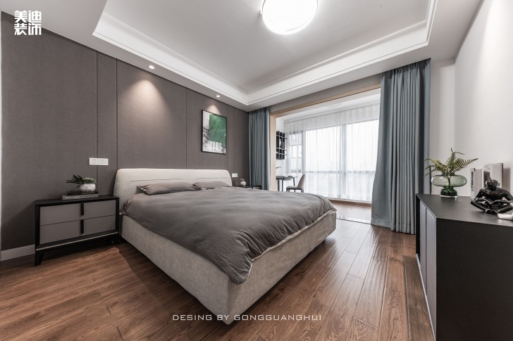 保利西海岸130㎡现代风格案例实拍图