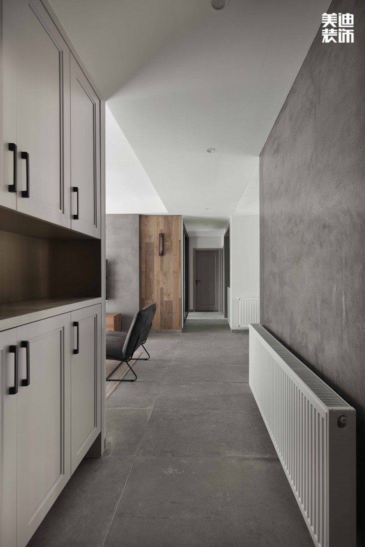 中建信和城112平方米工业风格案例效果图--玄关