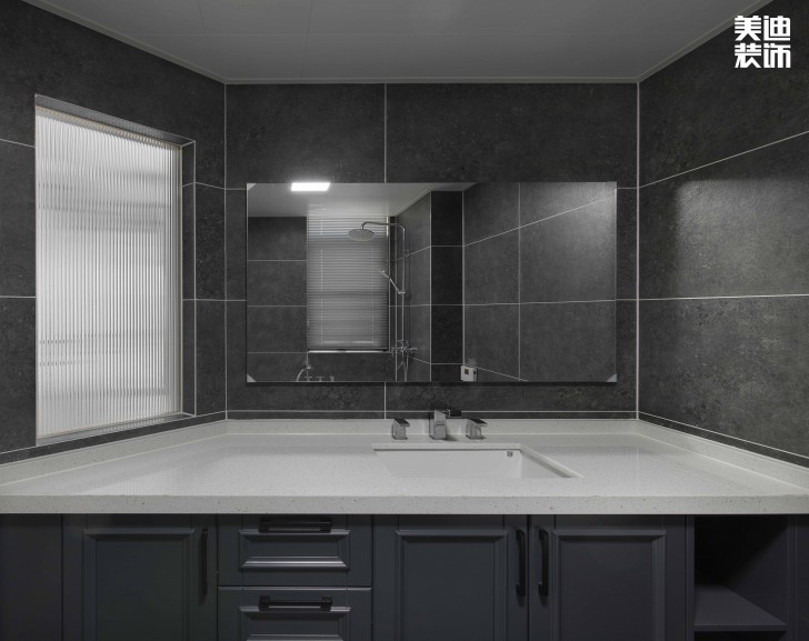 中建信和城112平方米工业风格案例效果图--卫生间