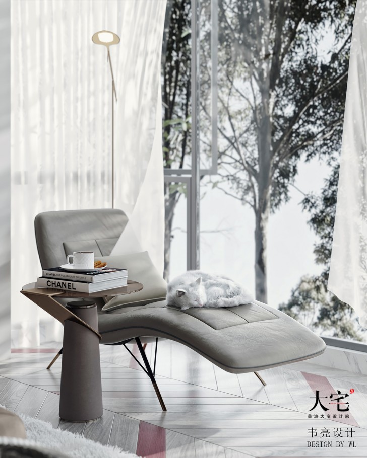 润和紫郡180平方米法式轻奢风格案例效果图-卧室