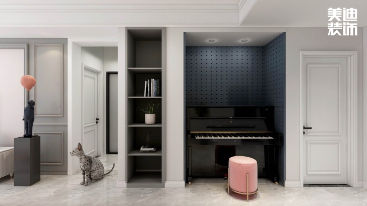 君合天玺99平方米北欧风格案例效果图—其他