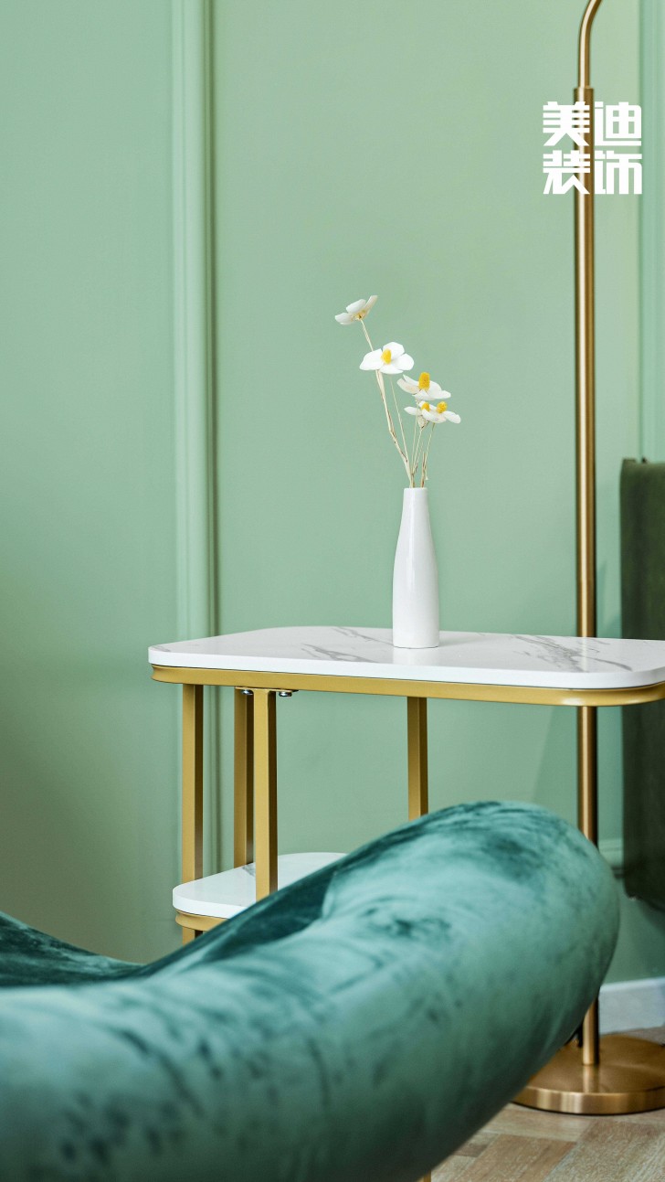  长房云时代109㎡北欧混搭风装修案例效果图 -客厅