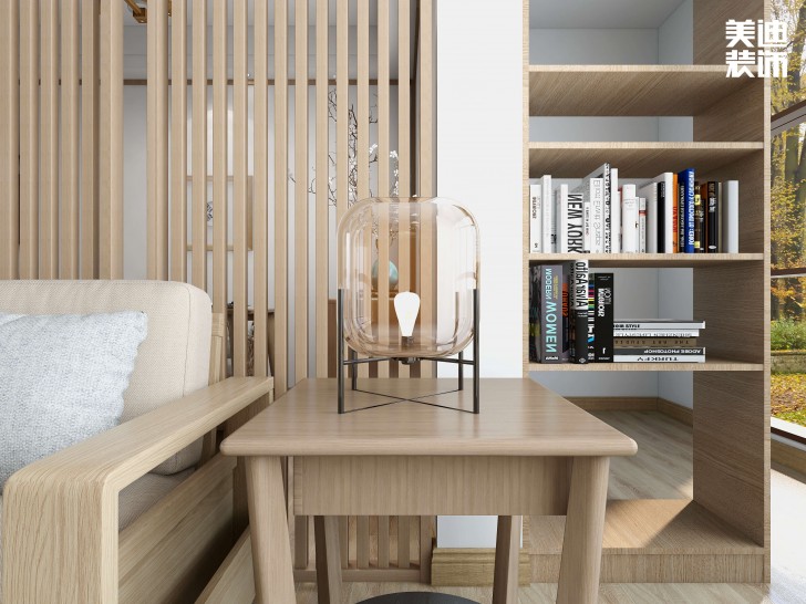 保利花园120㎡日式风装修案例效果图-其他