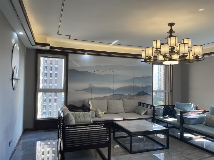 长沙装修公司-万国府260㎡新中式