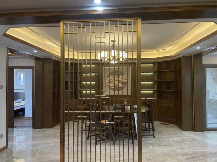 长沙装修公司-万国府260㎡新中式