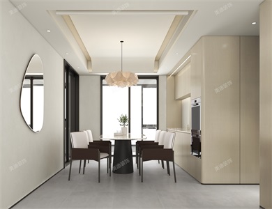 美的梧桐庄园175㎡奶油风 ...