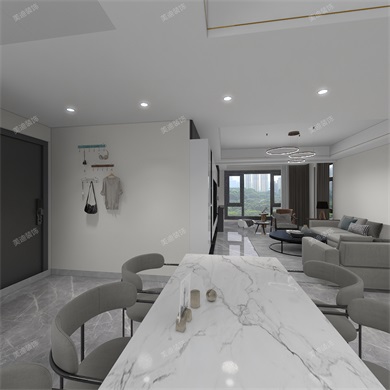 长房明宸府144㎡全房全景 ...