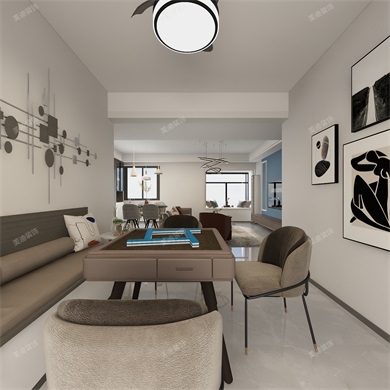 三水湾112㎡全房全景案例 ...