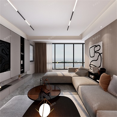 保利金香槟144㎡全房全景 ...