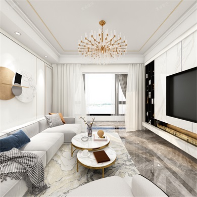 长房云公馆114㎡全房全景 ...