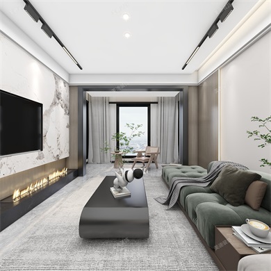 大汉湖山阅120㎡全房全景 ...