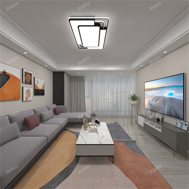 高力万汇城128㎡全房全景 ...