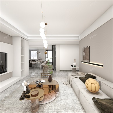 长房明宸府140㎡全房全景 ...