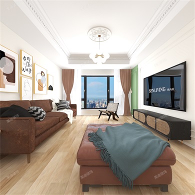 建发央著110㎡全房全景案 ...