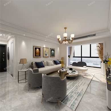 熙水豪庭171㎡全房全景案 ...