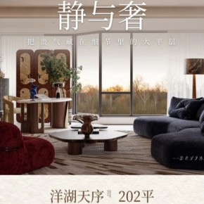洋湖天序202平丨意式老钱 ...